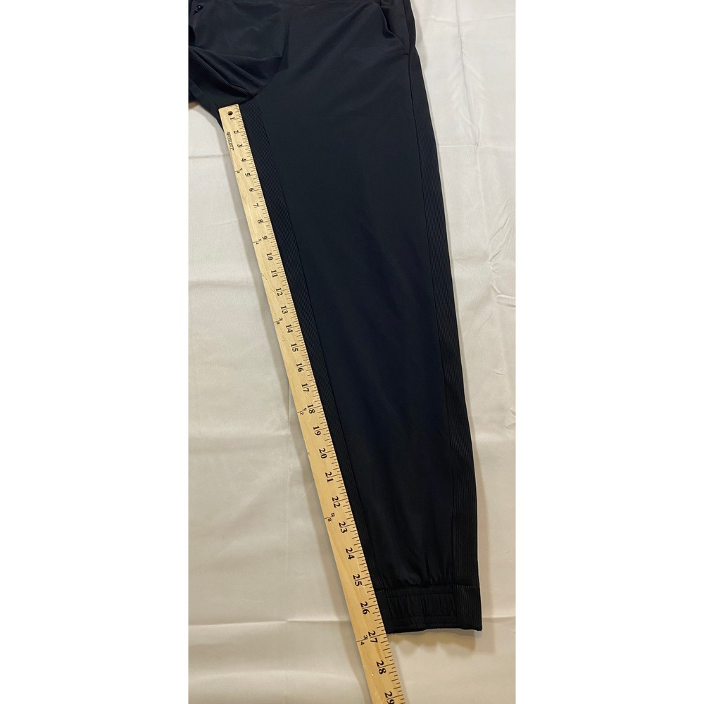 Athleta Brooklyn Jogger Pants Black Women's Size 4 Elastic Waist Zip Pockets - Picture 9 of 14